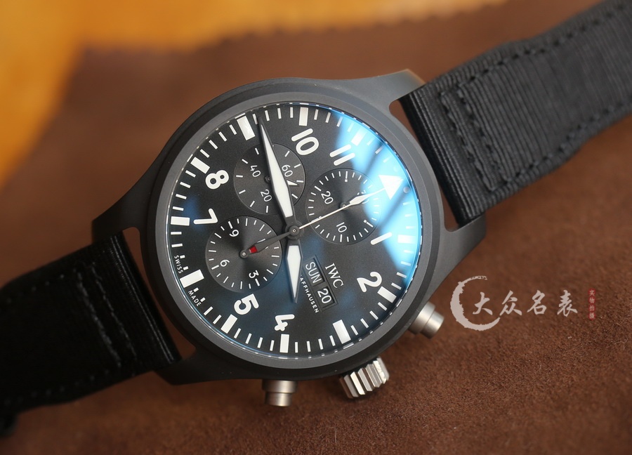 ZF廠IWC萬國表飛行員IW389101陶瓷復刻表TOPGUN（44.5mm） 第6张
