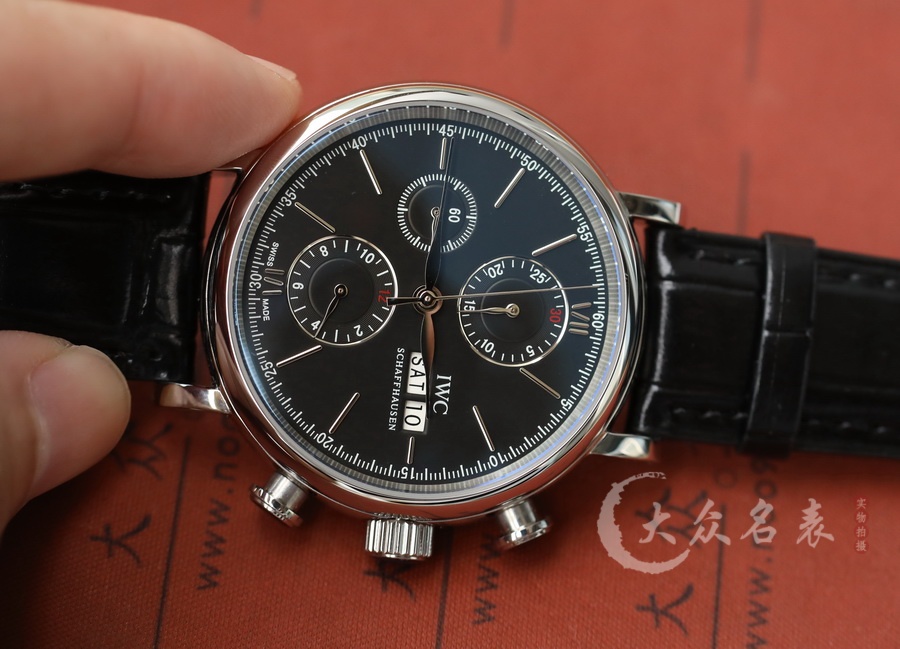 ZF廠IWC萬國柏濤菲諾系列IW391008復刻表黑盤（42mm） 第3张