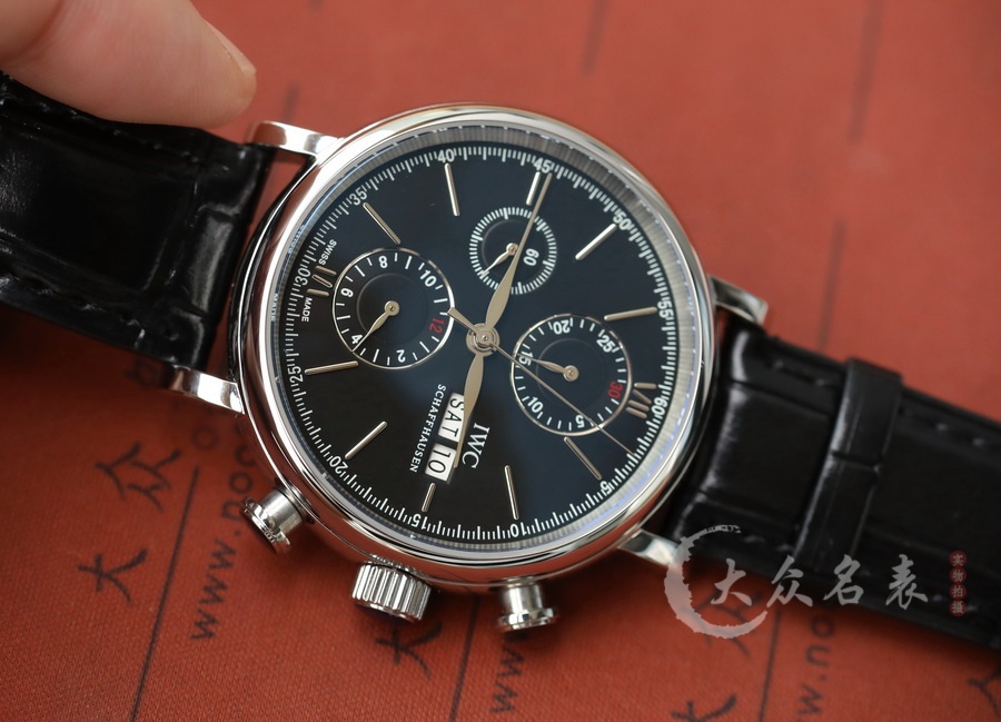 ZF廠IWC萬國柏濤菲諾系列IW391008復刻表黑盤（42mm） 第5张