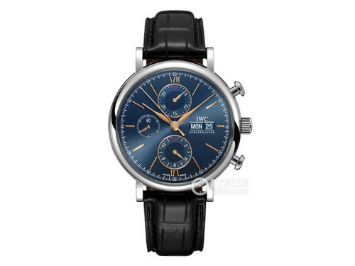 ZF廠IWC萬國柏濤菲諾計時IW391036藍面(42mm) ZF廠IWC萬國柏濤菲諾計時IW391036藍面(42mm)