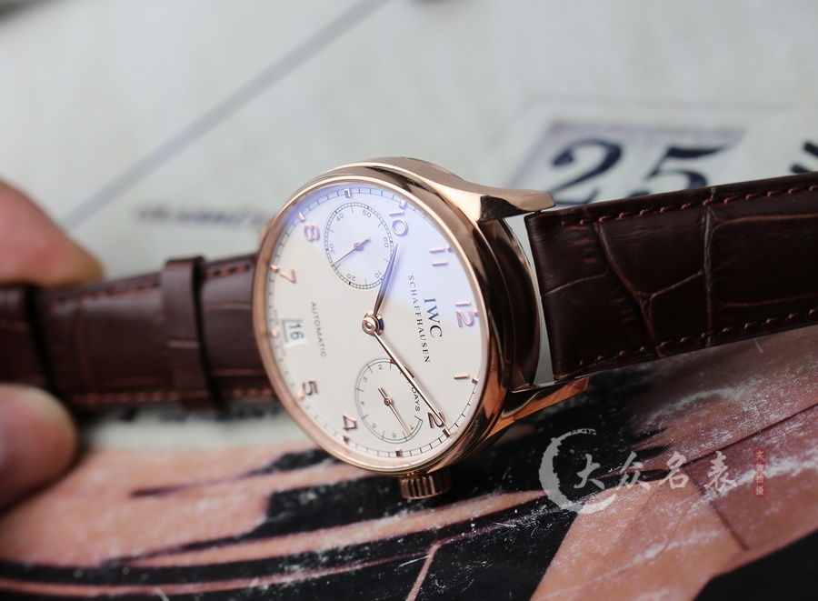 ZF廠IWC萬國葡萄牙七日鏈IW500701玫瑰金（42.3mm） 第6张