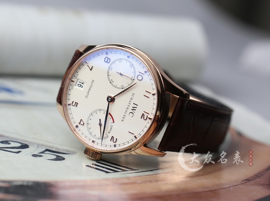 ZF廠IWC萬國葡萄牙七日鏈IW500701玫瑰金（42.3mm） 第2张