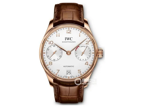 ZF廠IWC萬國葡萄牙七日鏈IW500701玫瑰金（42.3mm）