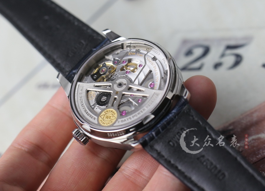 ZF廠IWC萬國葡七IW500703復刻表銷售黑面（42.3mm） 第13张