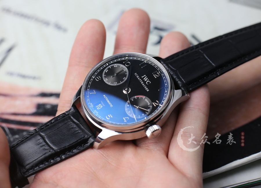 ZF廠IWC萬國葡七IW500703復刻表銷售黑面（42.3mm） 第7张