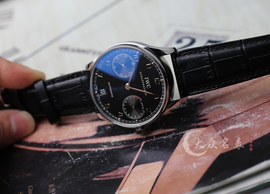ZF廠IWC萬國葡七IW500703復刻表銷售黑面（42.3mm） 第9张