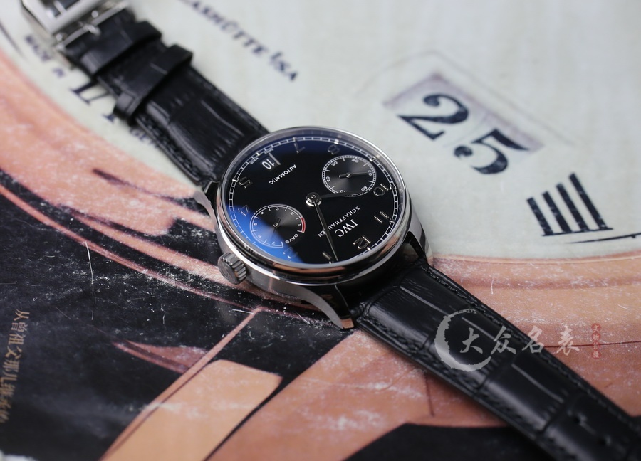 ZF廠IWC萬國葡七IW500703復刻表銷售黑面（42.3mm） 第10张