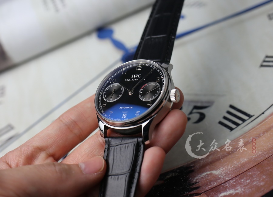 ZF廠IWC萬國葡七IW500703復刻表銷售黑面（42.3mm） 第3张