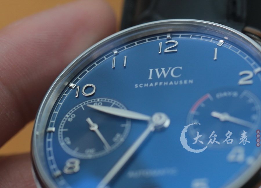 ZF廠IWC萬國葡七IW500710復刻表銷售蓝面（42.3mm） 第9张