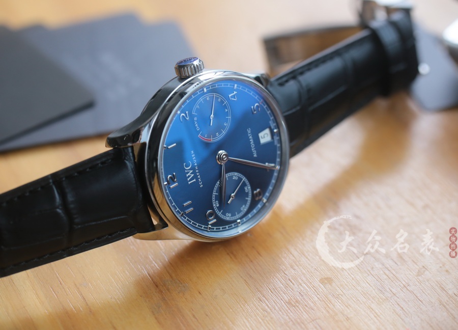 ZF廠IWC萬國葡七IW500710復刻表銷售蓝面（42.3mm） 第3张