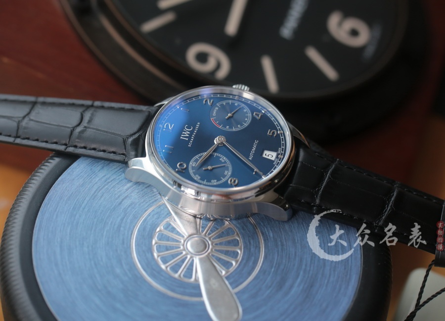 ZF廠IWC萬國葡七IW500710復刻表銷售蓝面（42.3mm） 第2张