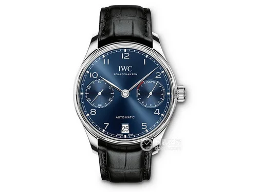 ZF廠IWC萬國葡七IW500710復刻表銷售蓝面（42.3mm）