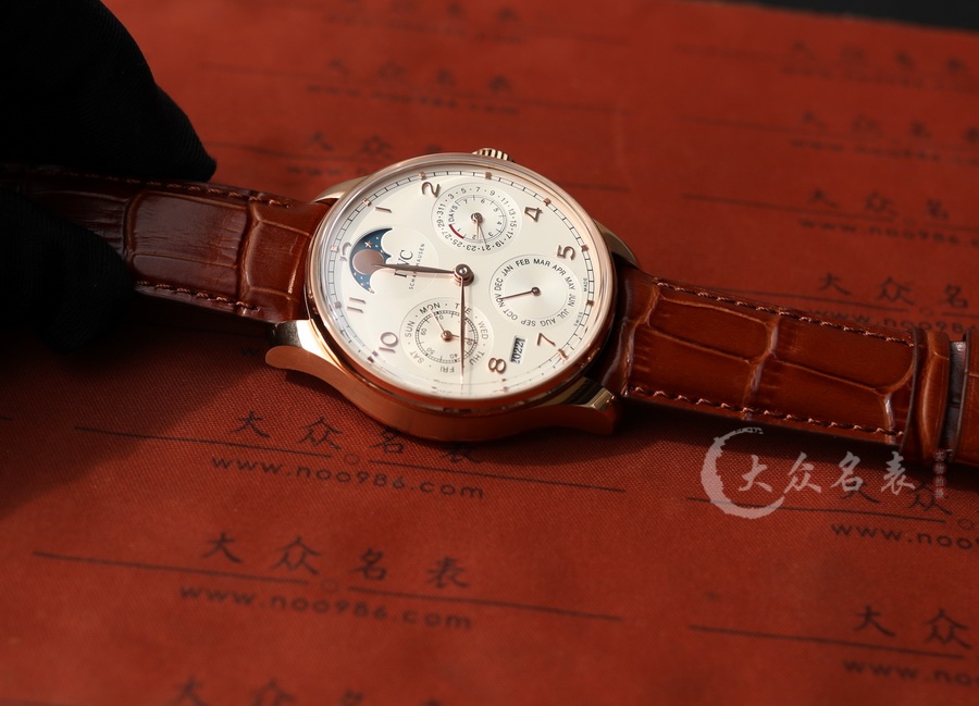 APS廠IWC萬國表葡萄牙IW503302萬年歷復刻表銷售（44mm） 第6张