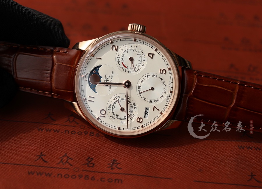 APS廠IWC萬國表葡萄牙IW503302萬年歷復刻表銷售（44mm） 第2张