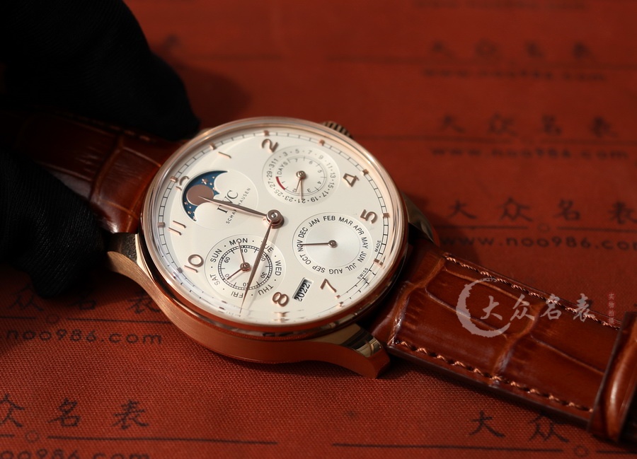 APS廠IWC萬國表葡萄牙IW503302萬年歷復刻表銷售（44mm） 第3张