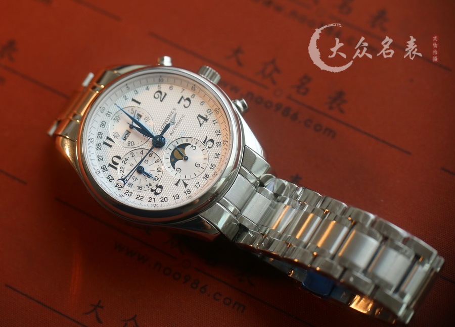 浪琴名匠8針月相L2.673.4.78.6復刻表介紹（40mm） 第2张