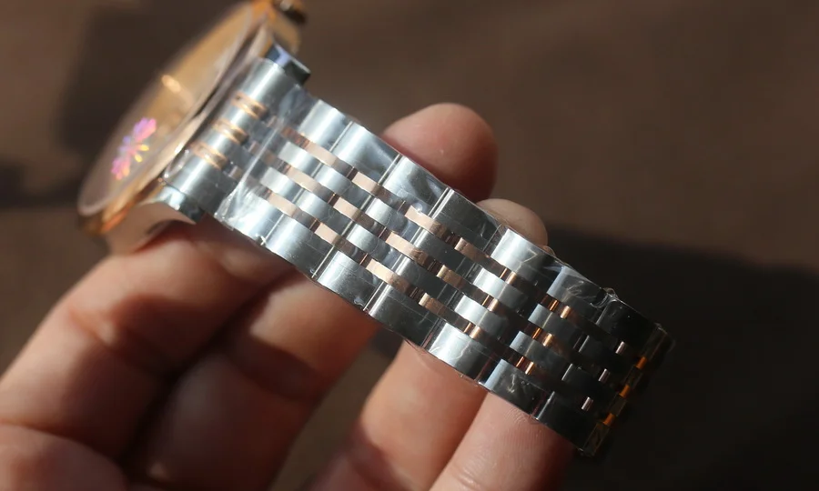 AF廠浪琴開創者L2.821.5.11.7腕表間金(40mm) 第9张