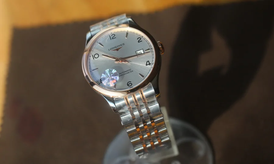 AF廠浪琴開創者L2.821.5.11.7腕表間金(40mm) 第1张