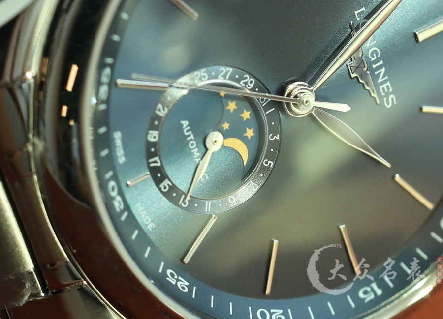 浪琴名匠系列L2.919.4.92.6復刻表藍面（40mm） 第6张