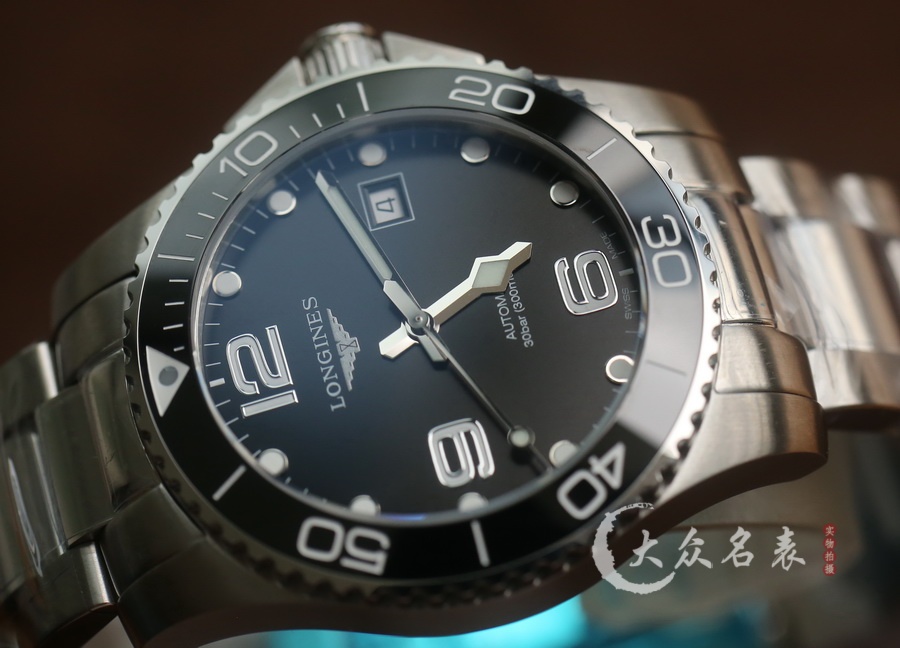 ZF廠浪琴康卡斯系列L3.781.4.56.6復刻表黑面（41mm） 第3张
