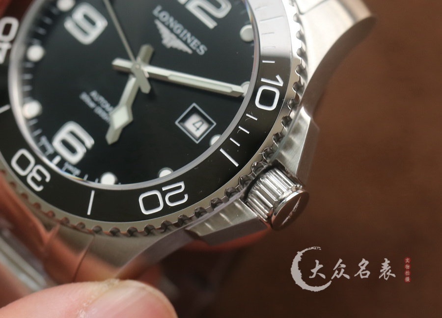 ZF廠浪琴康卡斯系列L3.781.4.56.6復刻表黑面（41mm） 第5张