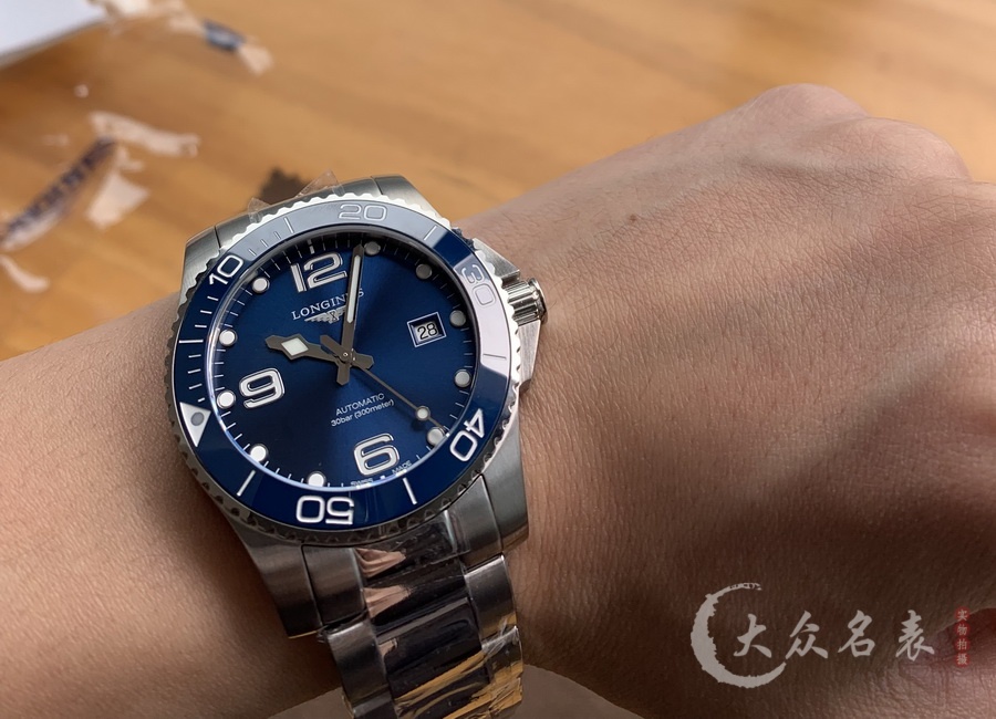 ZF廠浪琴康卡斯系列L3.781.4.96.6復刻表藍面（41mm） 第2张