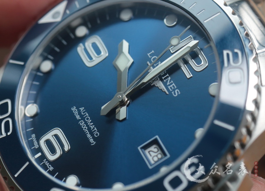 ZF廠浪琴康卡斯系列L3.781.4.96.6復刻表藍面（41mm） 第8张