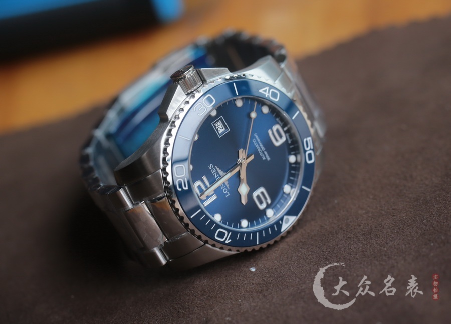 ZF廠浪琴康卡斯系列L3.781.4.96.6復刻表藍面（41mm） 第6张