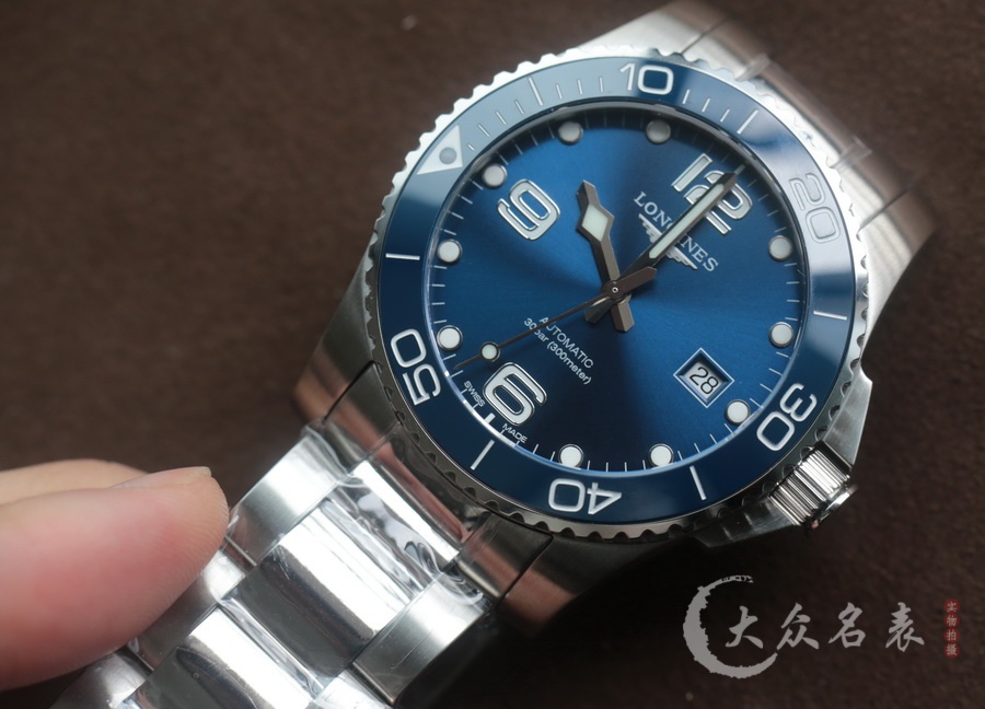 ZF廠浪琴康卡斯系列L3.781.4.96.6復刻表藍面（41mm） 第5张