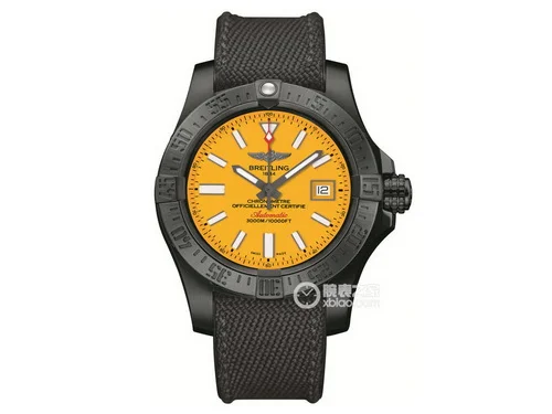 百年靈復仇者系列M17331E2.I530.109W.M20BASA.1黑鋼復刻表（45mm）