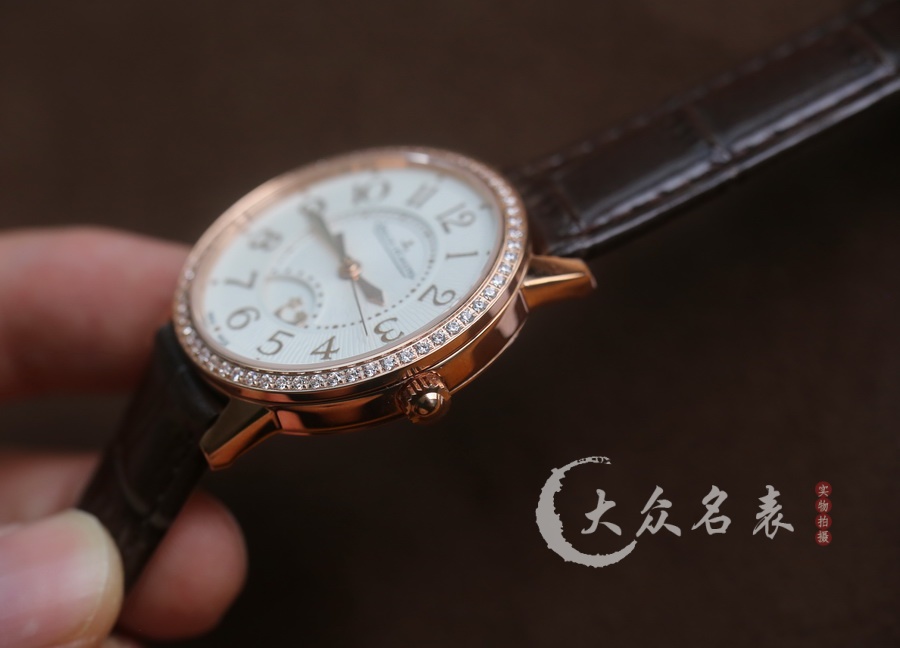 積家約會系列Q3442430復刻表銷售玫瑰金（34mm） 第7张
