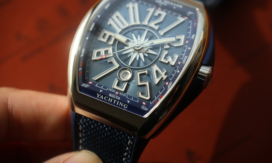ZF厂法穆蘭MEN'S COLLECTION系列V 45 SC DT YACHTING腕表 第8张