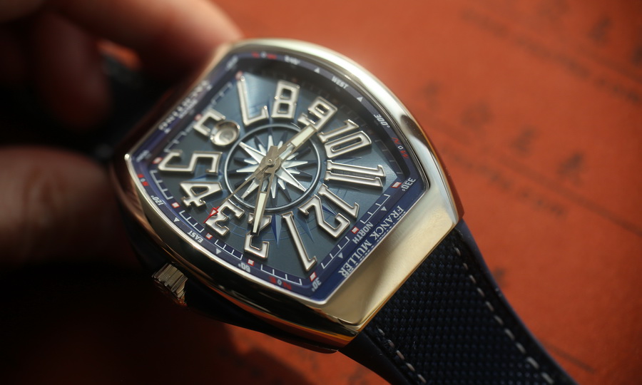 ZF厂法穆蘭MEN'S COLLECTION系列V 45 SC DT YACHTING腕表 第4张