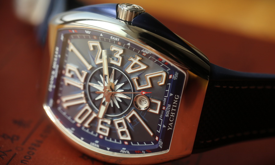ZF厂法穆蘭MEN'S COLLECTION系列V 45 SC DT YACHTING腕表 第2张