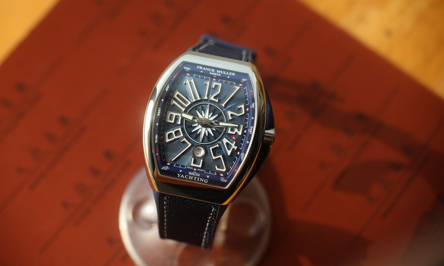ZF厂法穆蘭MEN'S COLLECTION系列V 45 SC DT YACHTING腕表 第1张