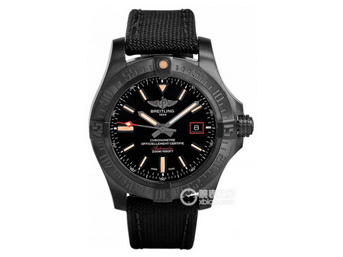 百年靈復仇者系列V17311101B1W1黑鸟鈦金屬復刻表(44Mm) 百年靈復仇者系列V17311101B1W1黑鸟鈦金屬復刻表(44Mm)