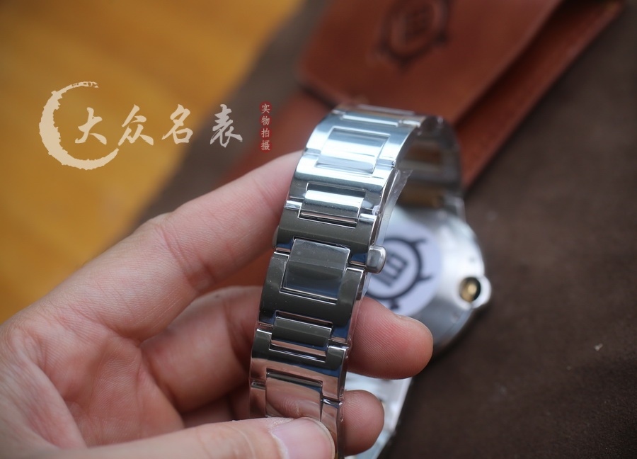 AF廠卡地亞藍氣球間金W2BB0031男士復刻表銷售（42mm） 第9张