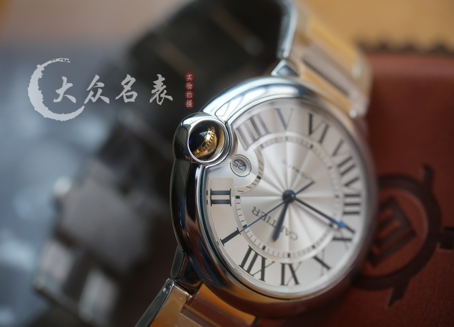 AF廠卡地亞藍氣球間金W2BB0031男士復刻表銷售（42mm） 第3张