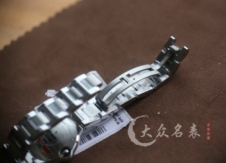 V6廠藍氣球小號外圈鑲鉆鋼帶款W4BB0015（28mm） 第9张