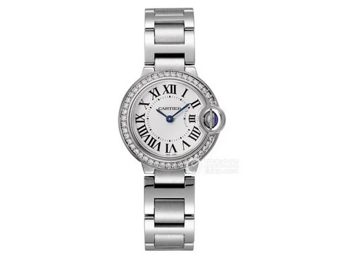 V6廠藍氣球小號外圈鑲鉆鋼帶款W4BB0015（28mm）