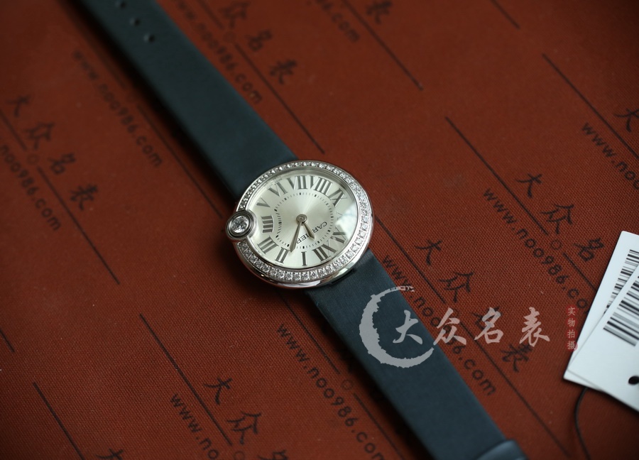 卡地亞BALLON BLANC DE CARTIER告白氣球W4BL0003鑲鉆復刻表 第5张