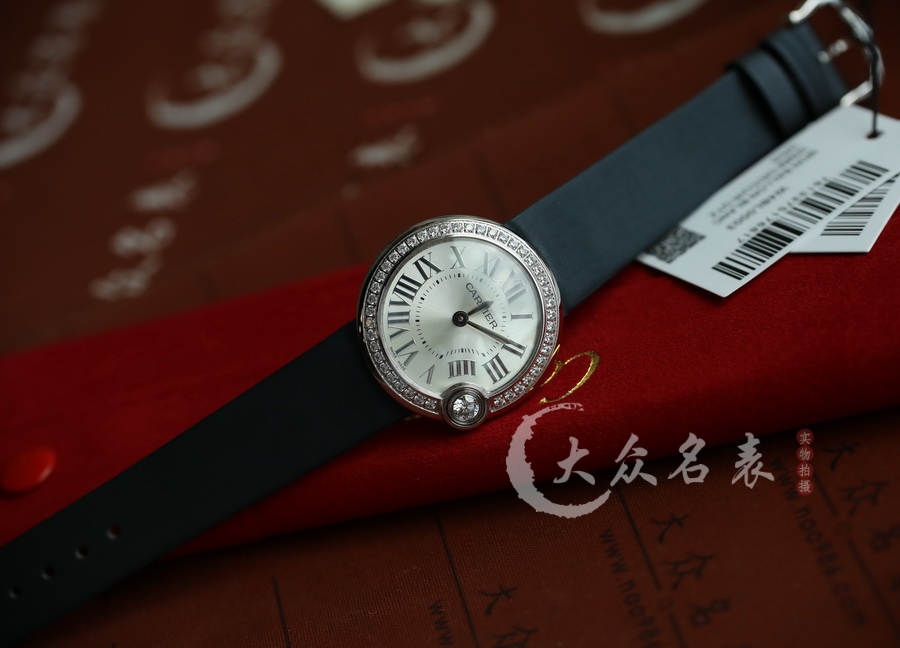 卡地亞BALLON BLANC DE CARTIER告白氣球W4BL0003鑲鉆復刻表 第4张