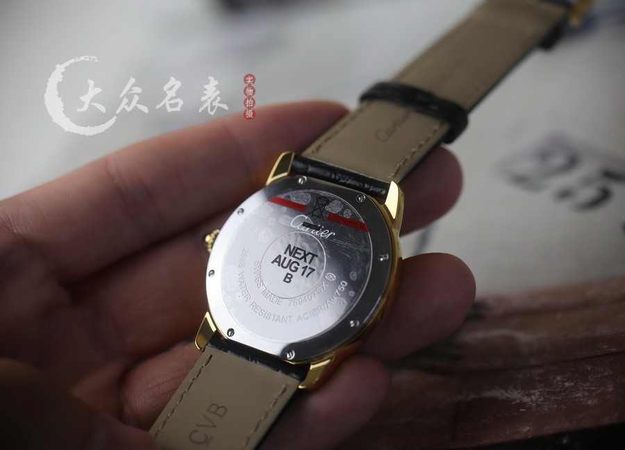 卡地亞RONDE DE CARTIER系列W6700455女裝復刻表銷售 第9张