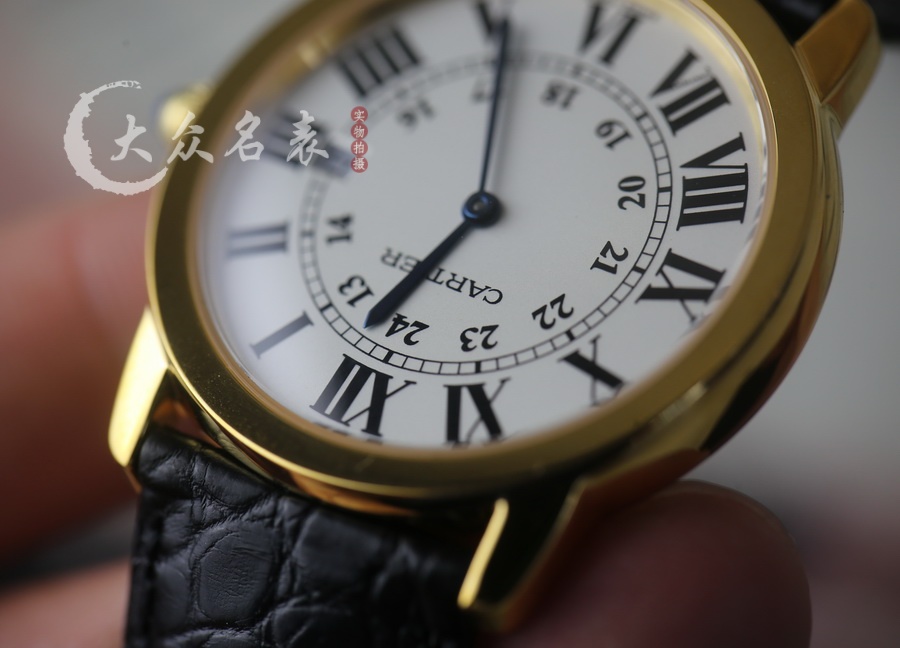 卡地亞RONDE DE CARTIER系列W6700455女裝復刻表銷售 第7张