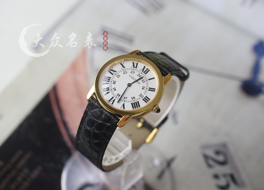 卡地亞RONDE DE CARTIER系列W6700455女裝復刻表銷售 第1张