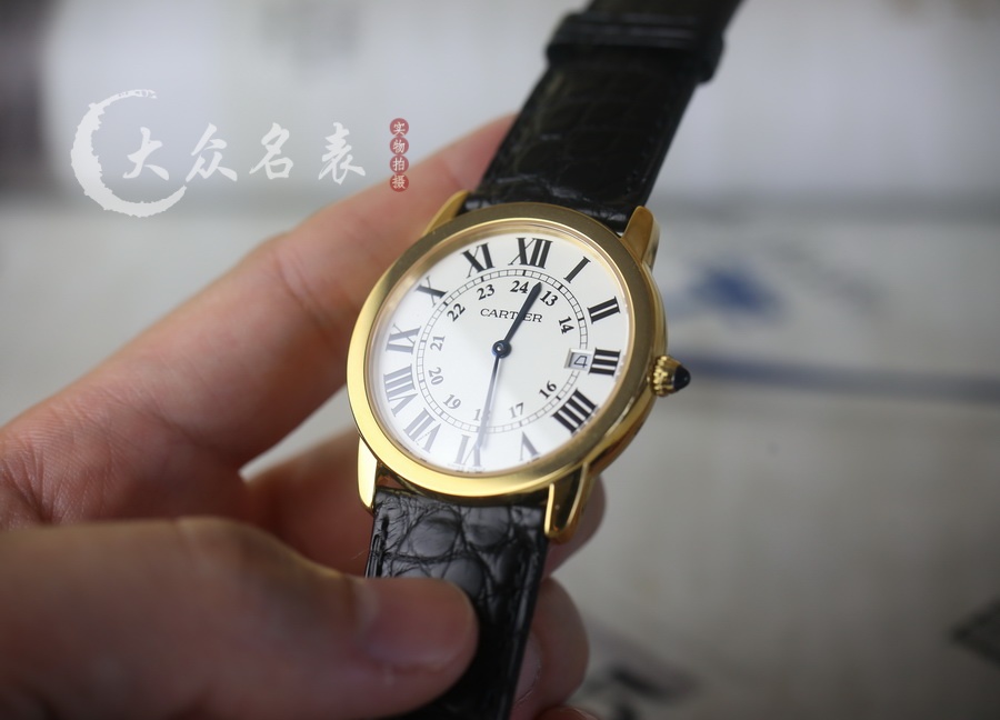 卡地亞RONDE DE CARTIER系列W6700455女裝復刻表銷售 第2张