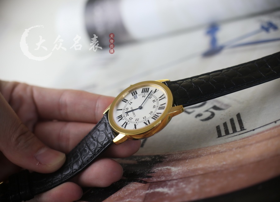 卡地亞RONDE DE CARTIER系列W6700455女裝復刻表銷售 第6张