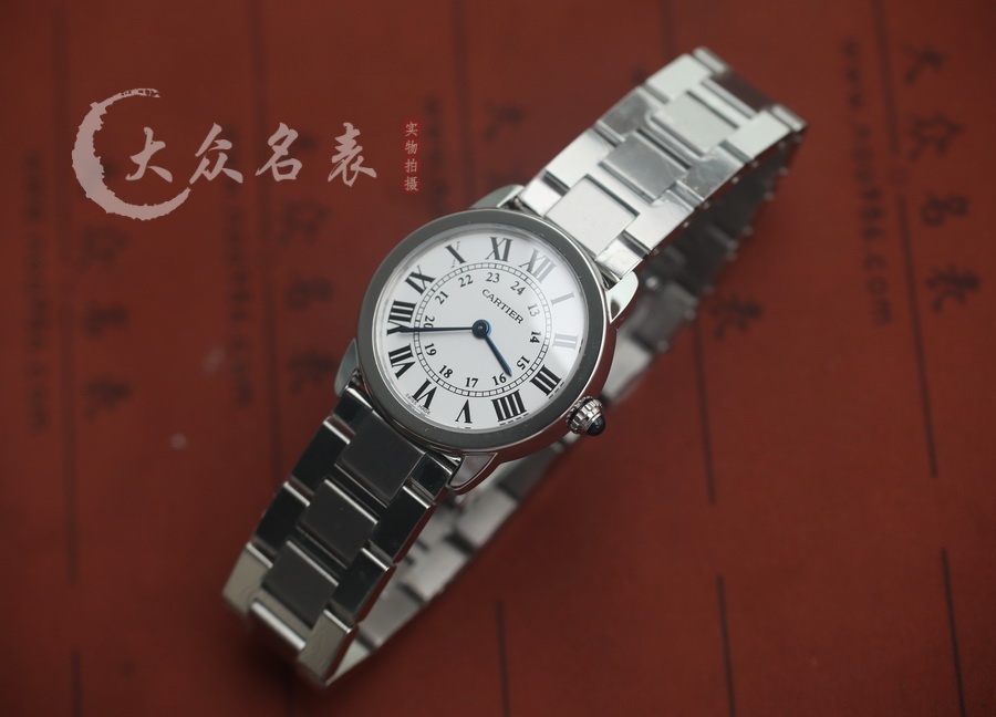 卡地亞伦敦RONDE DE CARTIER SOLO系列W6701004女士復刻表銷售 第5张