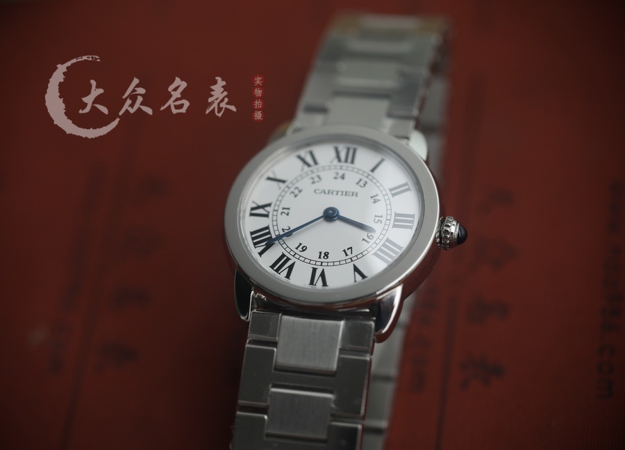 卡地亞伦敦RONDE DE CARTIER SOLO系列W6701004女士復刻表銷售 第3张