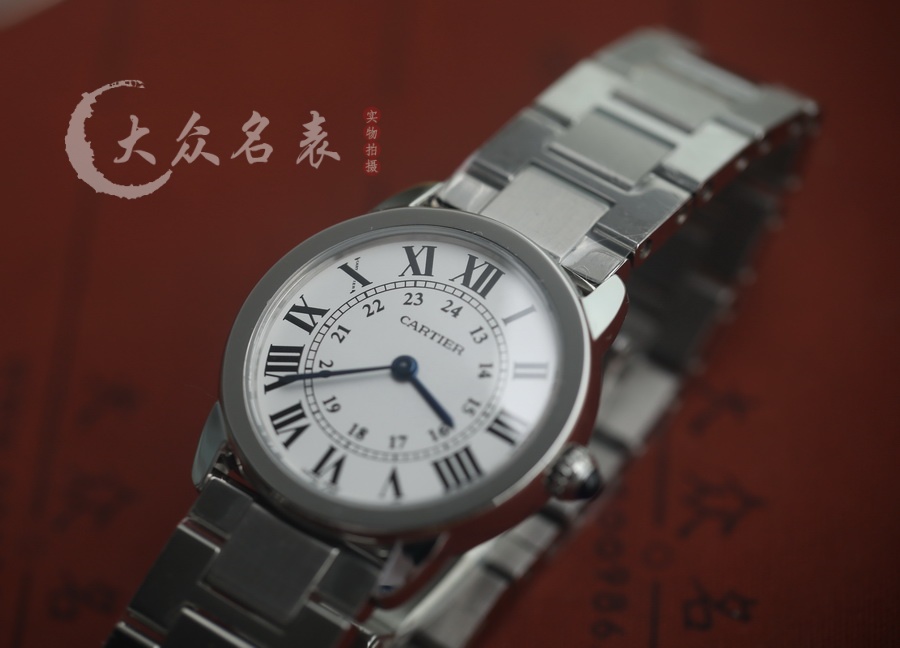 卡地亞伦敦RONDE DE CARTIER SOLO系列W6701004女士復刻表銷售 第4张